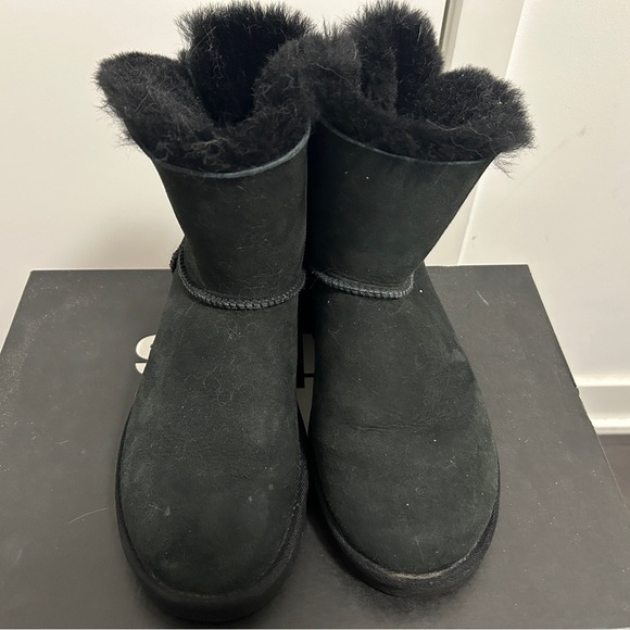 Black UGG boots, US size 7 - Picture 3 of 3